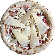 牡蠣とキノコのパエリア&パルミジャーノのピザ　2点セット