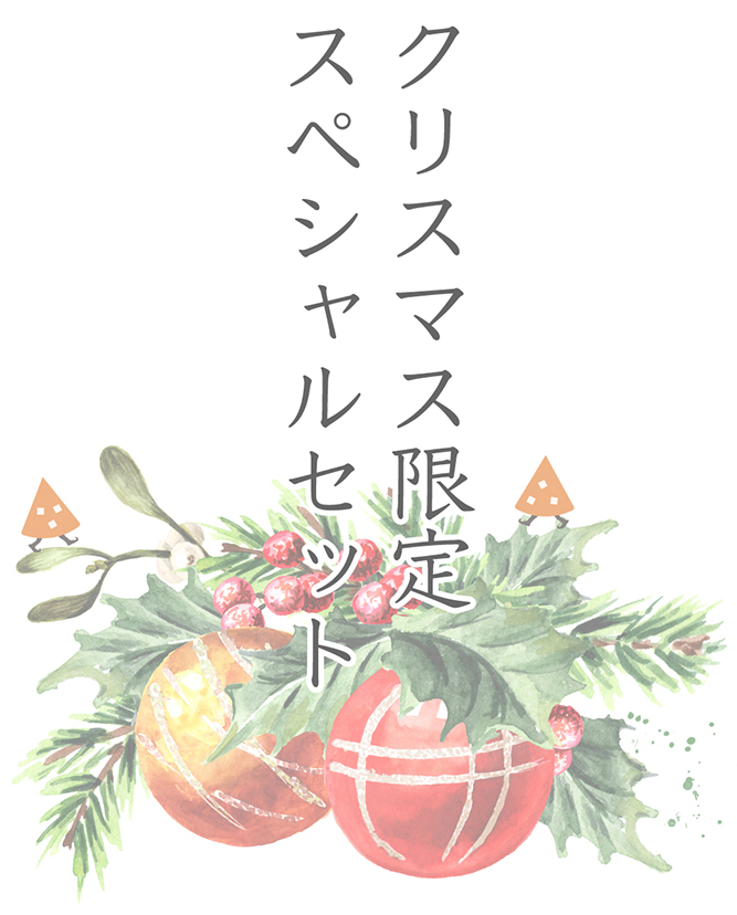 クリスマス限定スペシャルセット